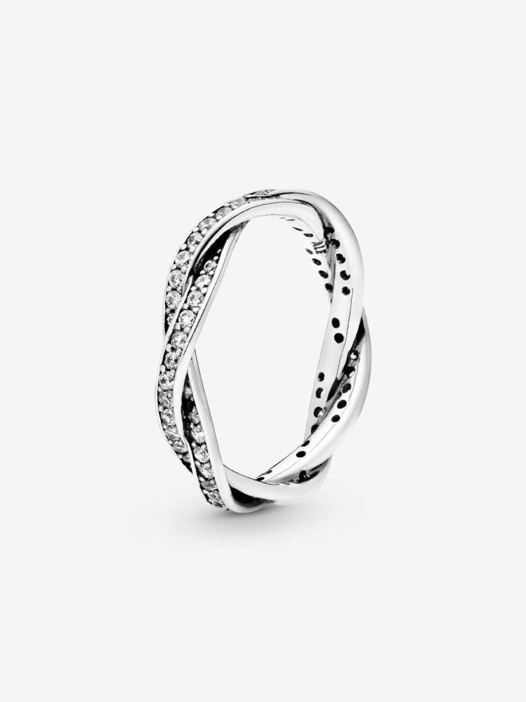 Anello Pandora Intreccio del Destino 190892cz