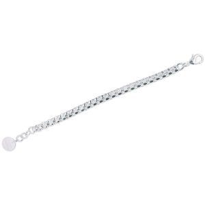Bracciale Donna Bronzo Argentato Maglia Stretta UNOAERRE 340555