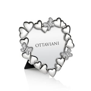 Cornice Ottaviani con cuori e glitter 25049