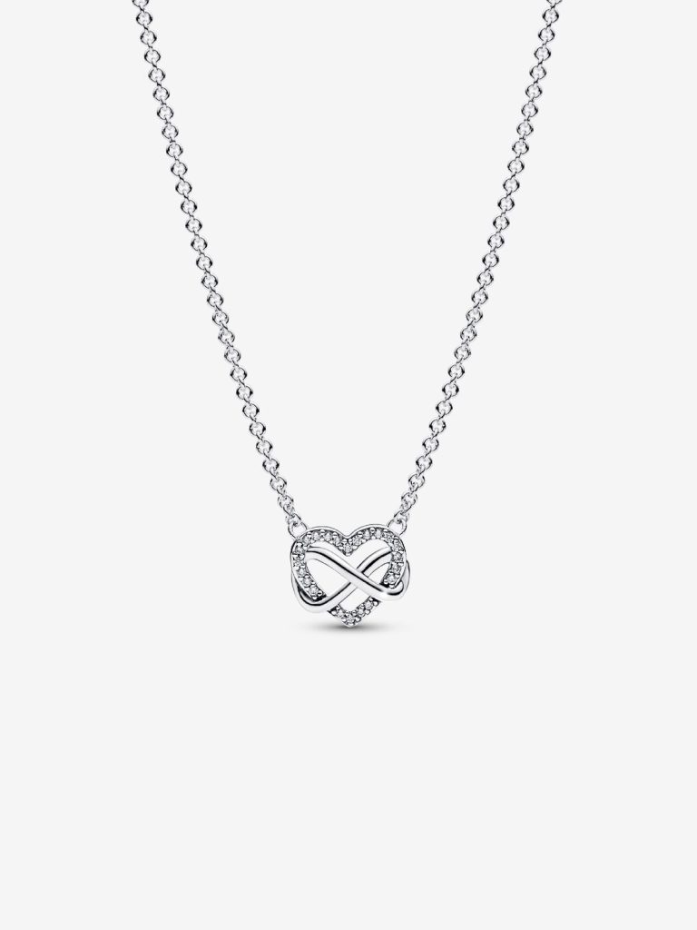 Collana Pandora Cuore Infinito Pietre Luminose 392666C01-50