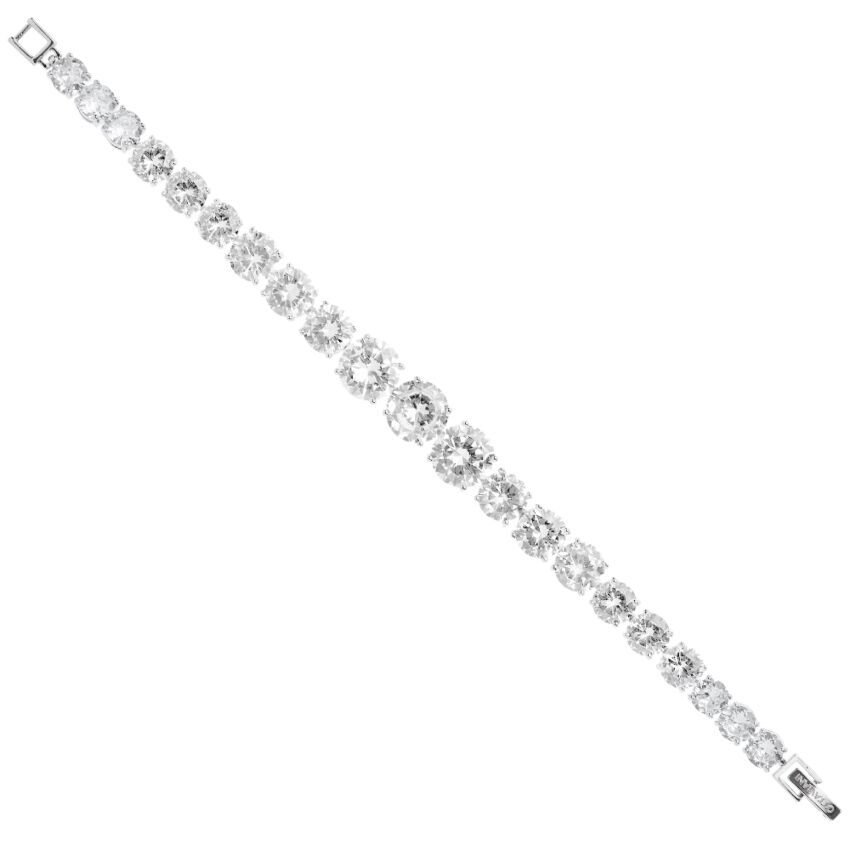 Bracciale Tennis Ottaviani con Zirconi Crescenti - Collezione Elegance Ref. 500906B