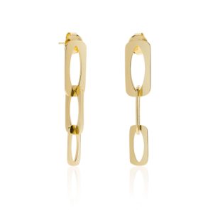 Orecchini da donna pendenti con catena quadrata Unoaerre 016EXO0018000 2347