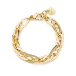 Bracciale donna catena a navette dorato UNOAERRE 016EXB0024000 2342