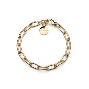 Bracciale Unoaerre a Catena per Mine Colorate in Bronzo Dorato Made in Italy | Design Allegro e Versatile – Stile Personalizzabile