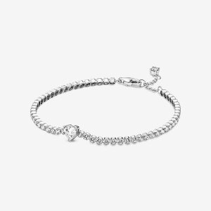 Bracciale Pandora Tennis con Cuore 590041C01
