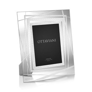 Cornice Ottaviani in argento e cristallo 6009A