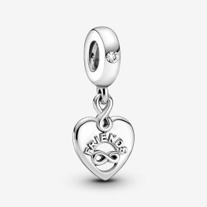 Charm Pandora Cuore Amici per Sempre 799294C01