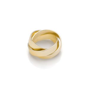Anello Donna dorato doppio Lux UNOAERRE 017EXA0010000 2420