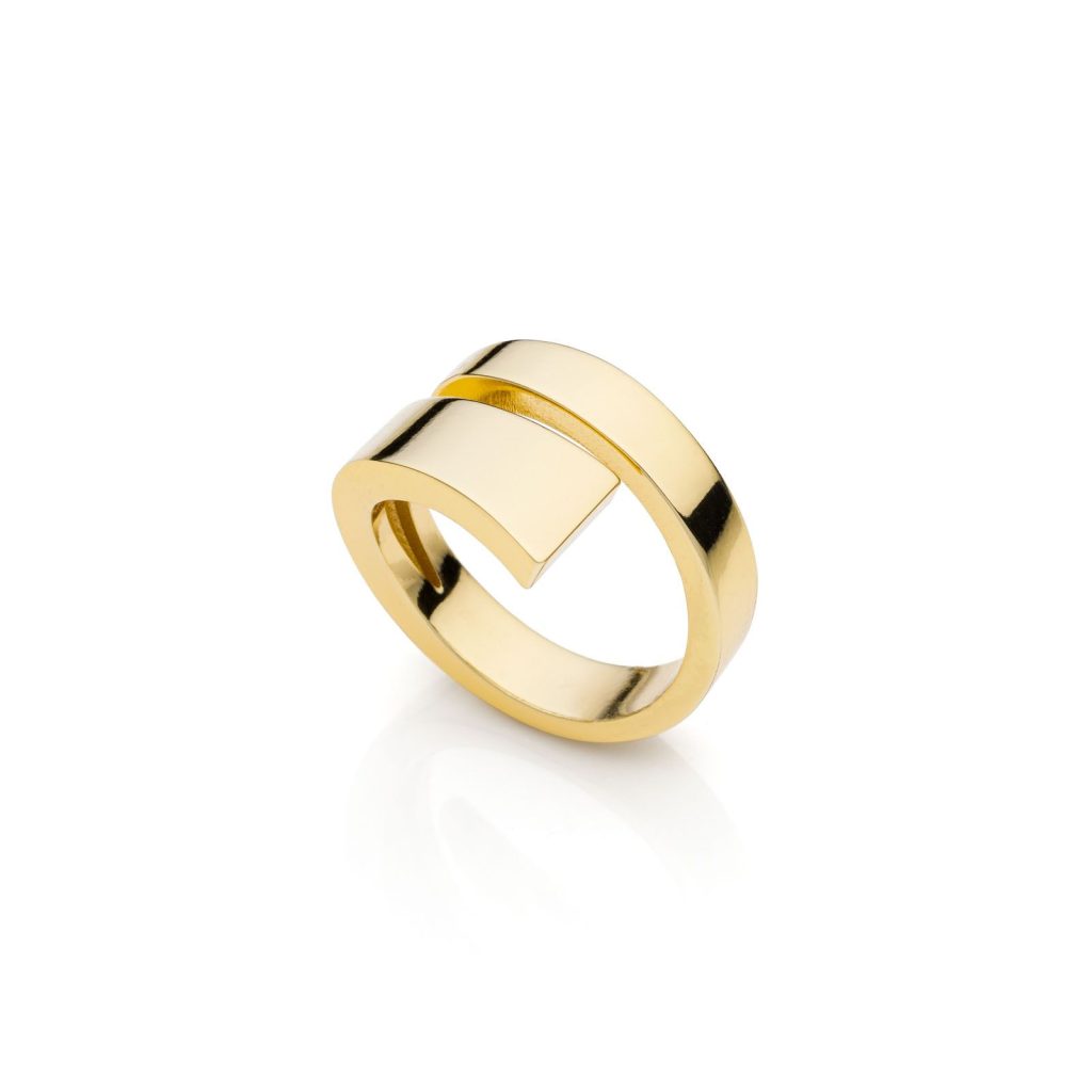 Anello donna contrarié dorato UNOAERRE 010EXA0050000 2404