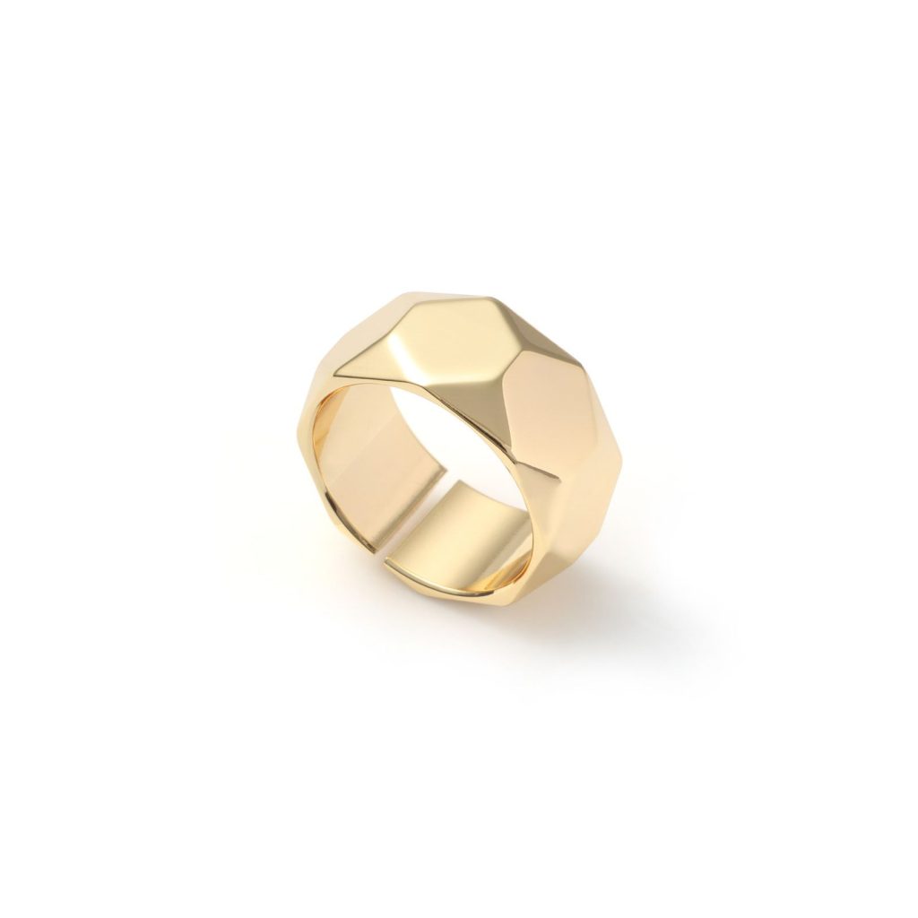 Anello donna dorato a fascia UNOAERRE 000EXA0990000 2600