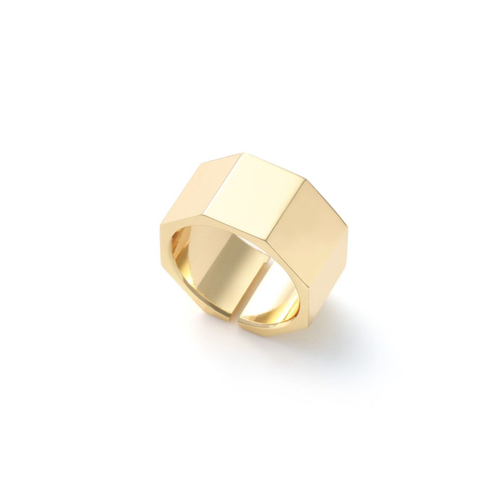 Anello donna dorato a fascia UNOAERRE 000EXA1000000 2594