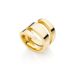 Anello donna dorato a spirale UNOAERRE 010EXA0030000 2400