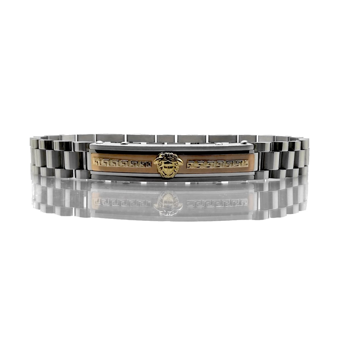 Bracciale in acciaio modello medusa SAGBR00017