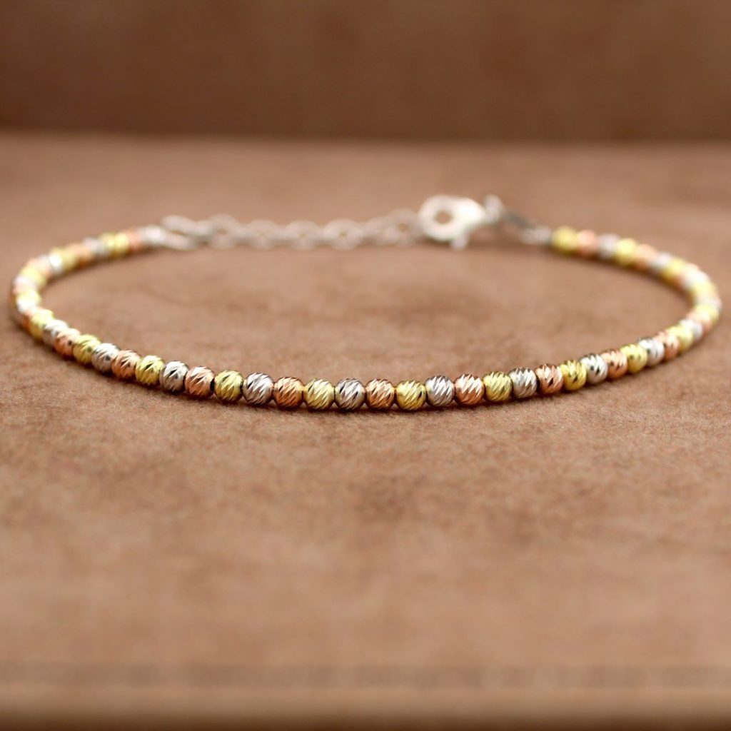 Bracciale "Milleluci" in argento 925 da 3mm