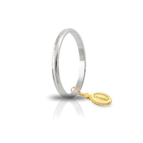 Fedina Mughetto in oro bianco 18 carati UNOAERRE