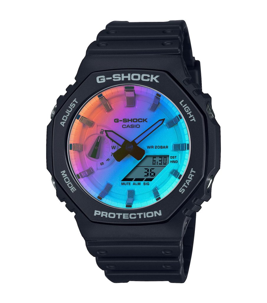 Orologio Casio G-SHOCK Iridescent Color: Colori Cangianti e Unicità Tropicale