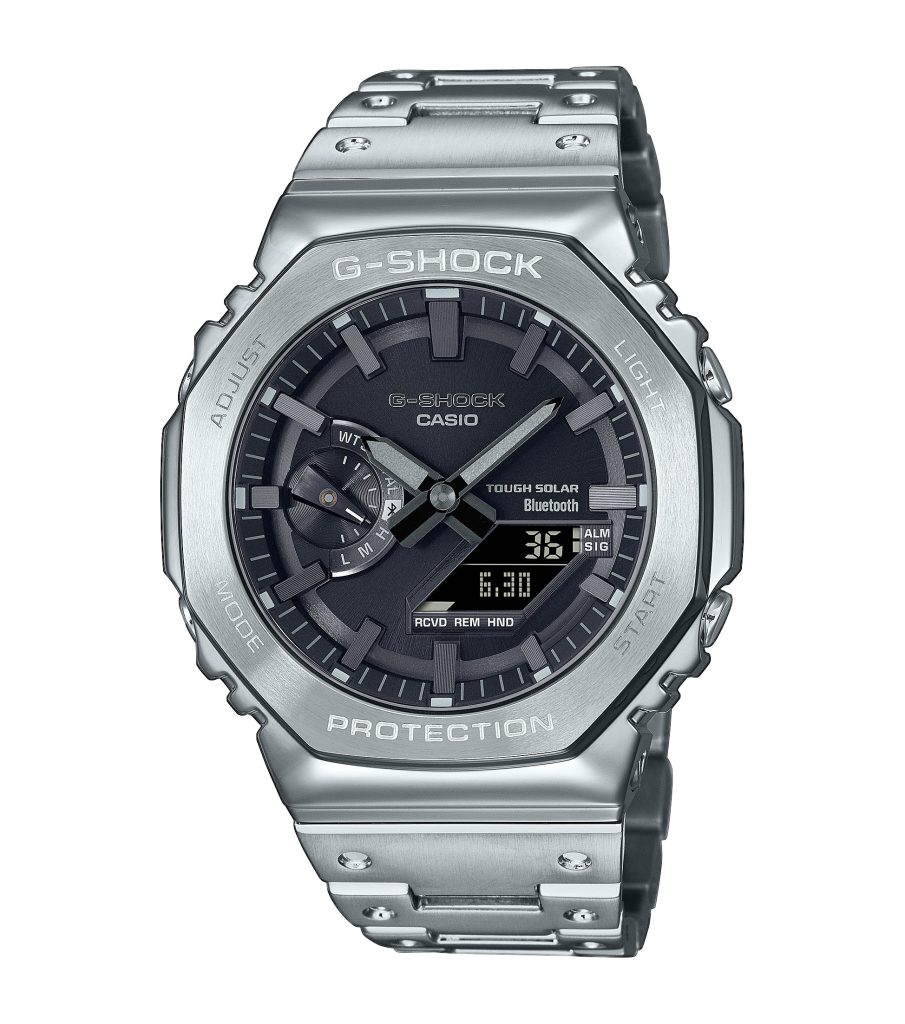 G-SHOCK GM-B2100 Full Metal: Orologio Uomo Acciaio Inox, Bluetooth, Tough Solar, Antiurto