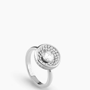 Guess Anello unique solitaire JUBR03397JW