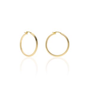 Orecchini donna dorati a cerchio UNOAERRE 004EXO0069900 2392
