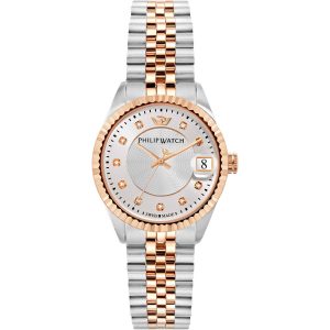 Orologio Donna Philip Watch Caribe Bicolore Acciaio e Oro Rosa - Eleganza Swiss Made