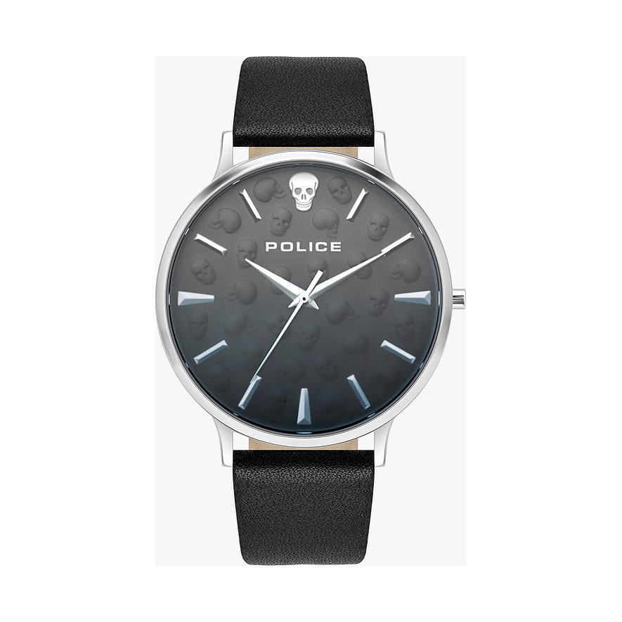 Orologio Uomo Police PL16023JS.02 Teschio 3D Grigio | Quadrante Multi-Skull | Idea Regalo Rock
