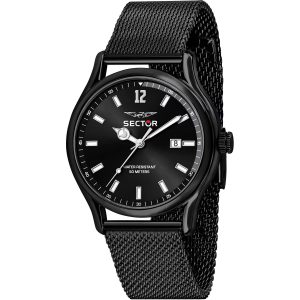 Orologio Uomo Sector No Limits Black Mesh Data R3253517022