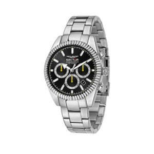 Orologio Uomo Sector No Limits 660 Cronografo Acciaio Nero Swiss Made