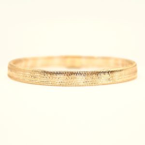 Bracciale Elastico in Oro Giallo 18 Carati Made in Italy - Comfort e Stile Senza Tempo