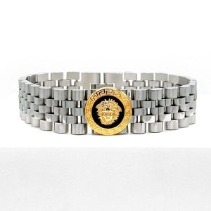 Bracciale maglia jubilè con medusa