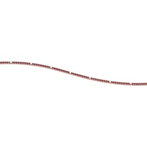 Bracciale Tennis Nardelli in Oro Bianco con Diamanti e Rubini - Passione e Lusso Made in Italy