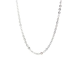 Catenina Donna/Uomo Maglia Rollò Diamantata in Argento 925 Made in Italy