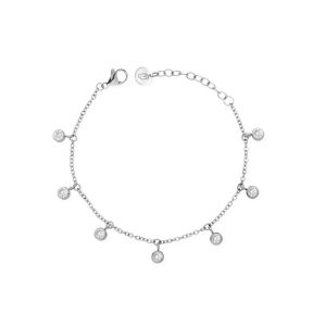 Cavigliera Liu Jo Donna Dorata con Cristalli Pendenti - Gioiello Estivo Elegante