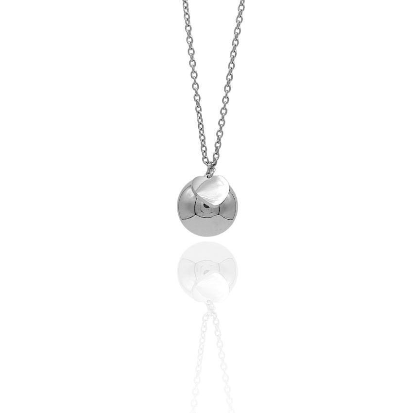 Collana chiama angeli in acciaio