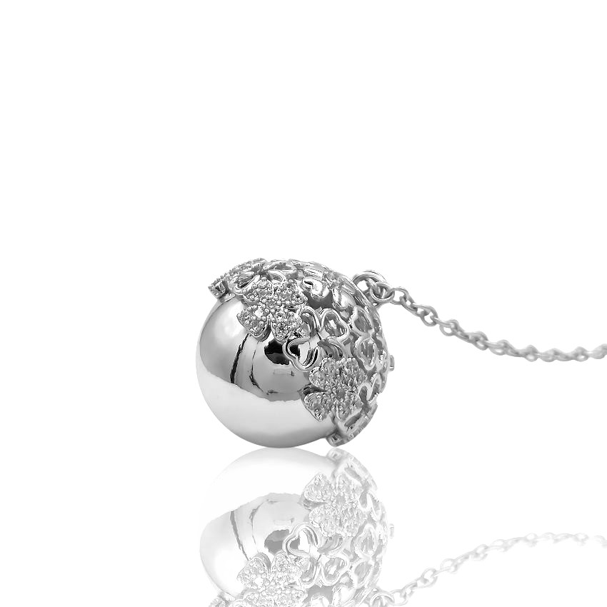 Collana chiama angeli in acciaio