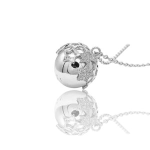 Collana chiama angeli in acciaio