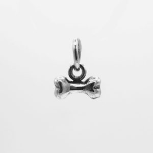 Ciondolo Linea “PET” a forma di osso in argento 925