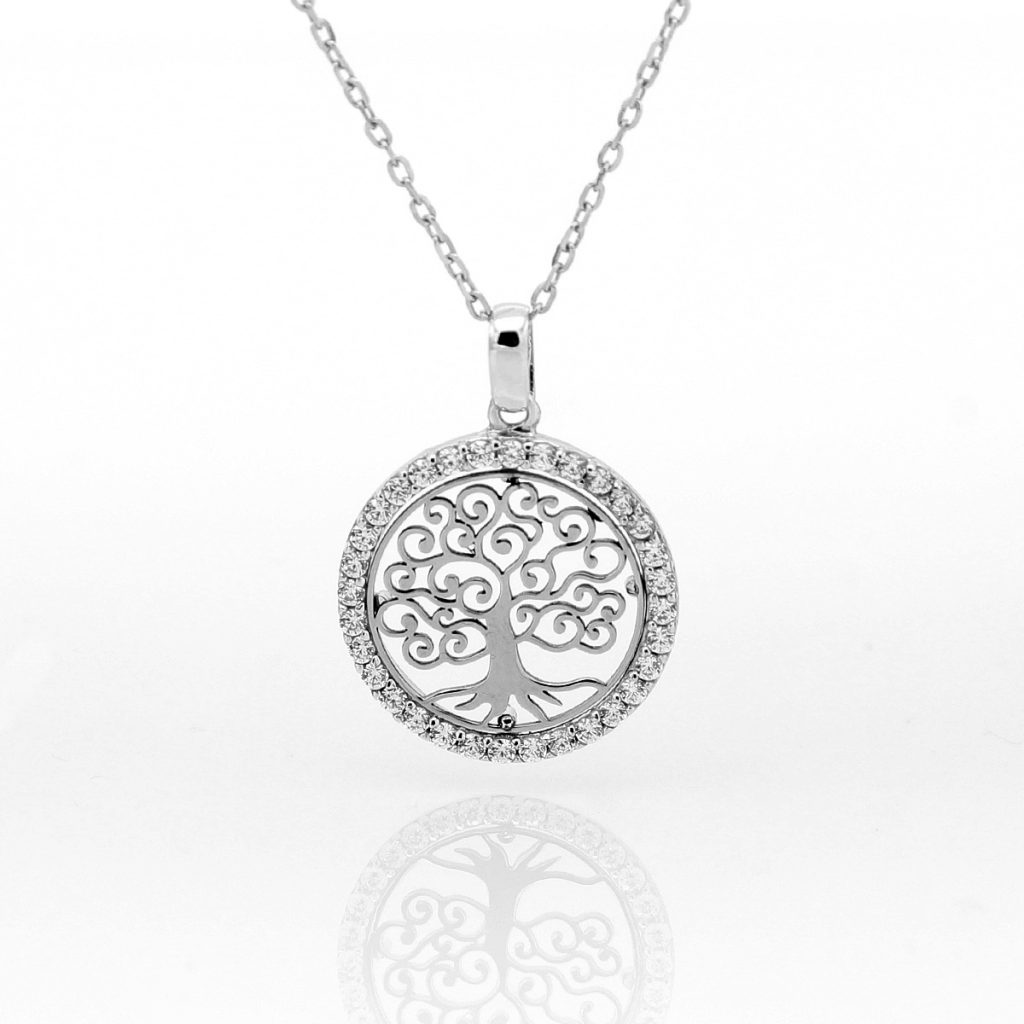 Collana Albero della Vita in Oro 18 Carati