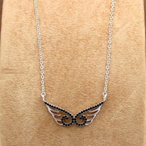 Collana argento Ali Nere