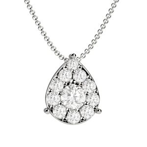 Collana oro bianco e diamanti di Nardelli CL137VS