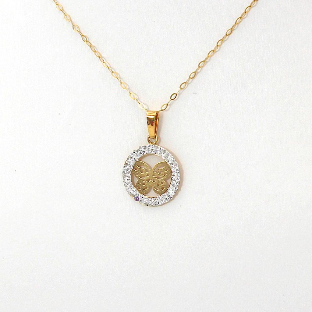 Collana "Farfalla" in Oro 18kt