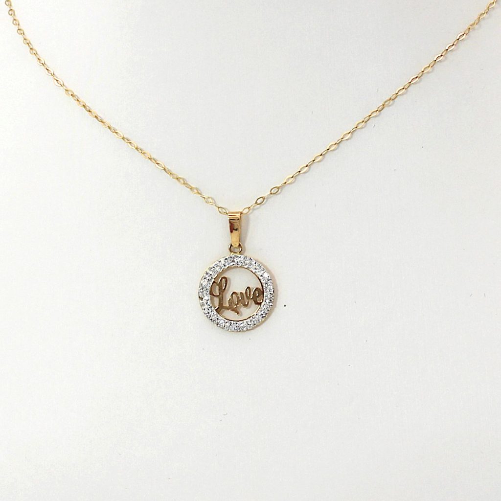 Collana "Love" in Oro 18kt