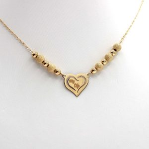 Collana Milleluci Cuore "My Life" in Oro 18kt