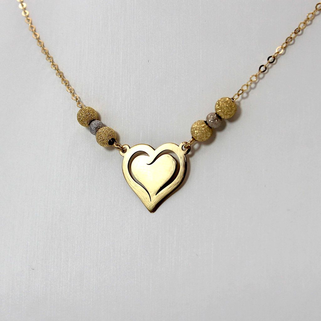 Collana Milleluci Cuore in Oro 18kt