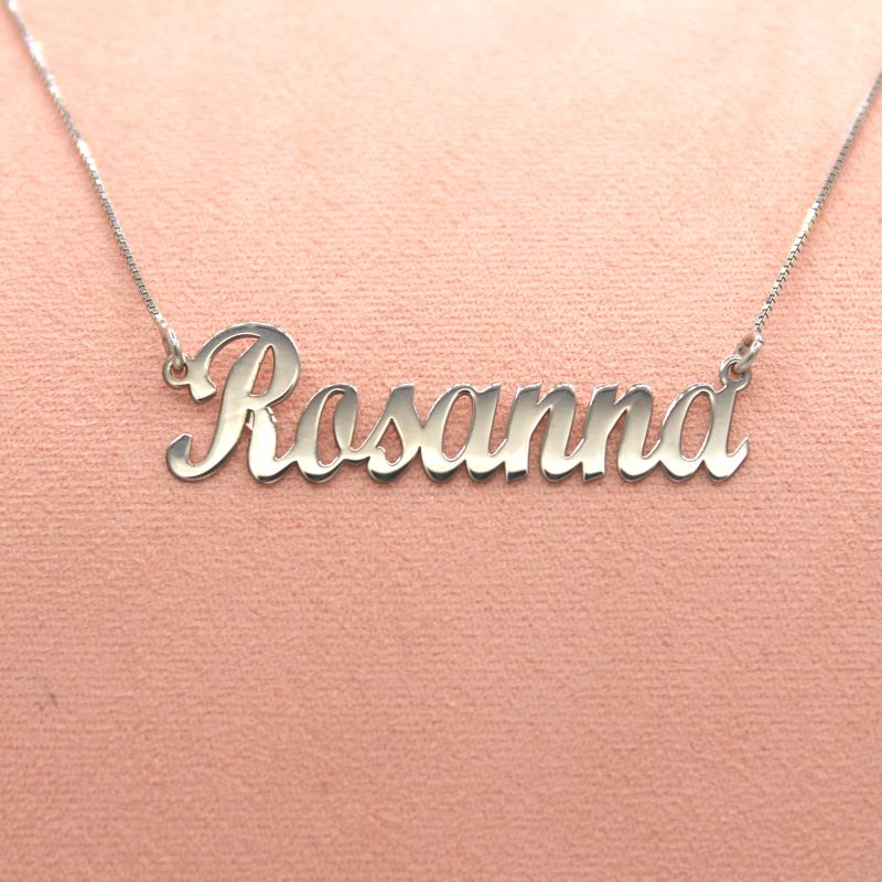 Collana con nome in argento 925