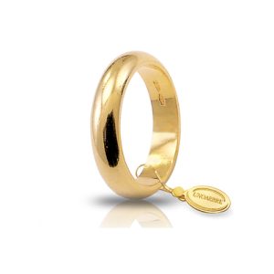 Fedi Nuziali UNOAERRE CLASSICA 10 grammi oro 18 carati