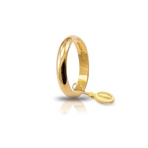 Fedi Nuziali UNOAERRE CLASSICA 3 grammi oro 18 carati