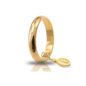 Fedi Nuziali UNOAERRE CLASSICA 5 grammi oro 18 carati