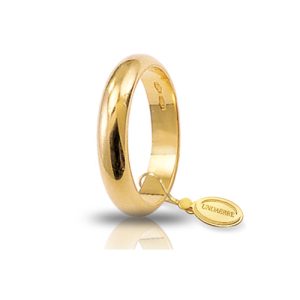Fedi Nuziali UNOAERRE CLASSICA 6 grammi oro 18 carati