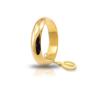 Fedi Nuziali UNOAERRE CLASSICA 7 grammi oro 18 carati