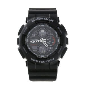 Orologio Casio G-Shock GA-140-1A1ER Analogico Digitale Total Black | Resistenza Urti 200M | Oversize Stealth Sportivo